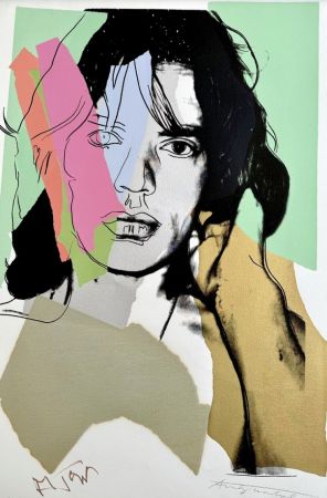 Serigrafia Warhol - Mick Jagger