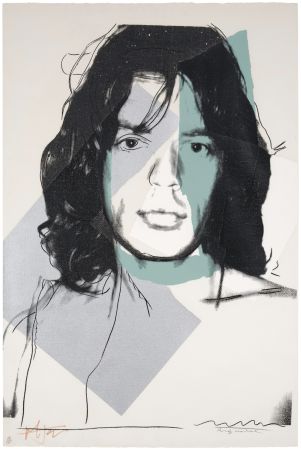 Serigrafia Warhol - Mick Jagger #138