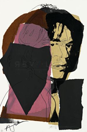 Serigrafia Warhol - Mick Jagger 139 by Andy Warhol