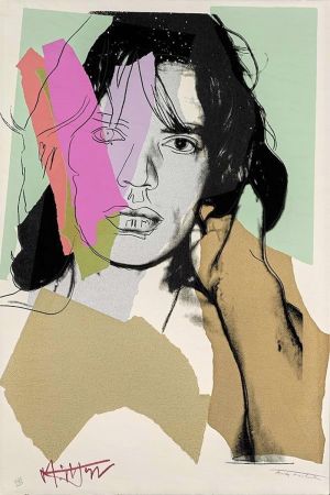 Serigrafia Warhol - Mick Jagger #140