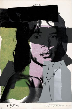 Serigrafia Warhol - Mick Jagger #145