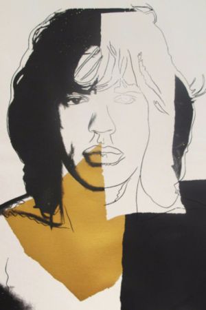 Serigrafia Warhol - Mick Jagger #146