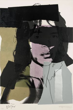 Serigrafia Warhol - Mick Jagger (F & S II.145)