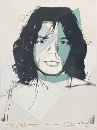 Serigrafia Warhol - Mick Jagger (FS II.138)