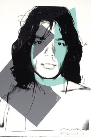 Serigrafia Warhol - Mick Jagger (FS II.138)