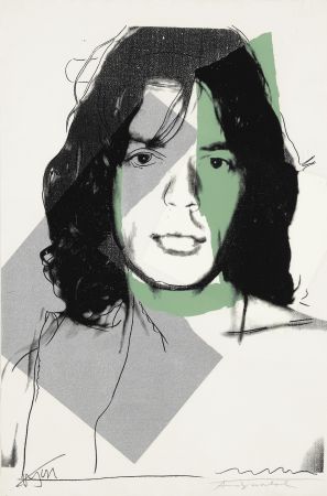 Serigrafia Warhol - Mick Jagger (FS II.138)