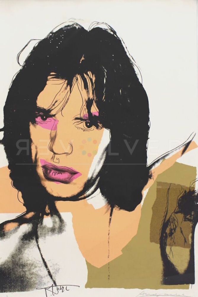 Serigrafia Warhol - Mick Jagger (FS II.141) 