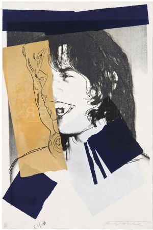 Serigrafia Warhol - Mick Jagger (FS II.142)