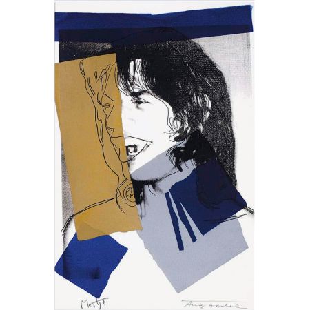 Serigrafia Warhol - Mick Jagger (FS II.142)