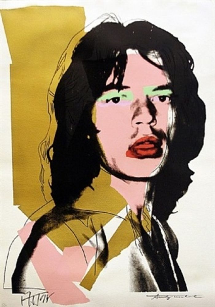 Serigrafia Warhol - Mick Jagger (FS II.143)