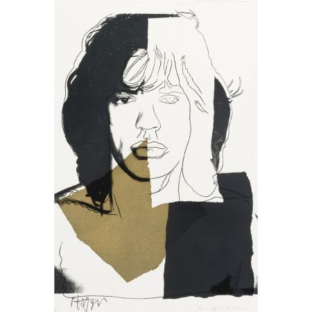 Serigrafia Warhol - Mick Jagger (FS II.146)