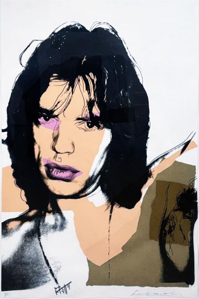 Serigrafia Warhol - Mick Jagger, II.141