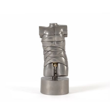 Non Tecnico Berrocal - Miguel Berrocal - Mini David - Nickel silver and brass - 1968