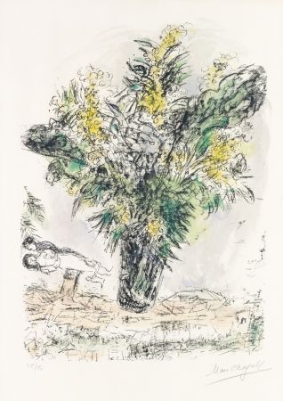 Litografia Chagall - Mimosas