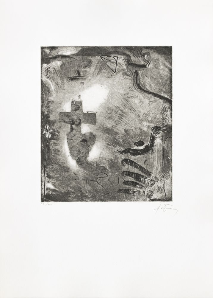 Incisione Tàpies - Minor II
