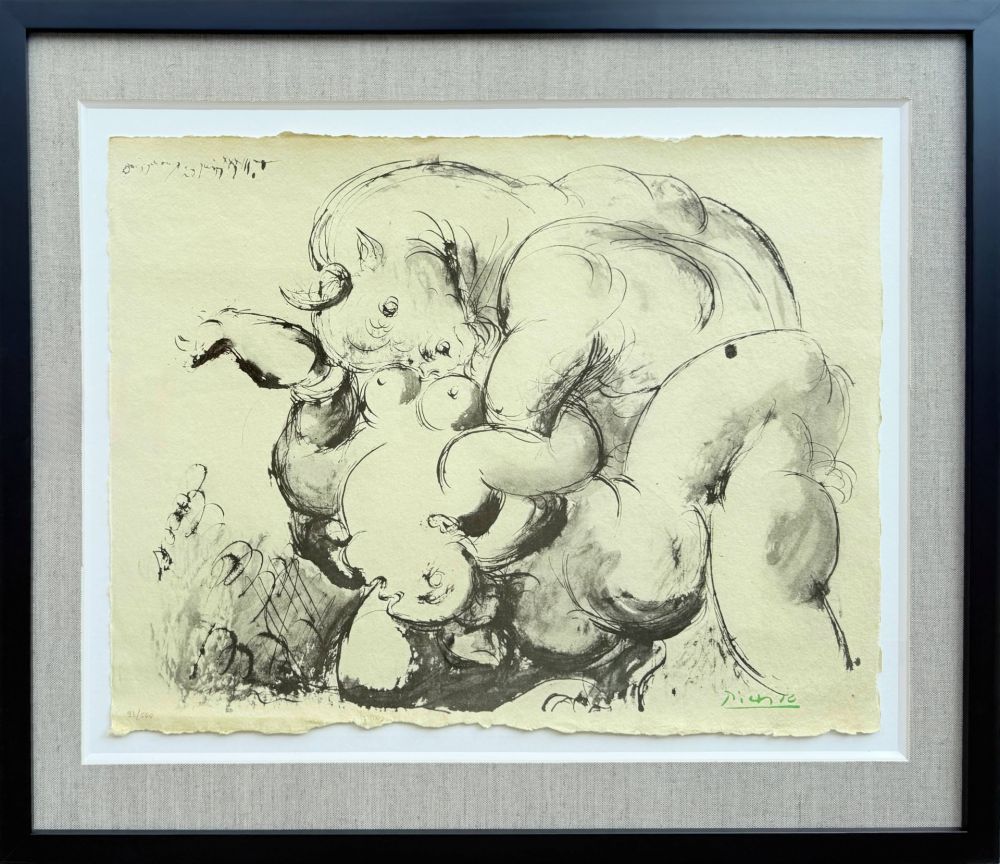 Litografia Picasso - Minotaure