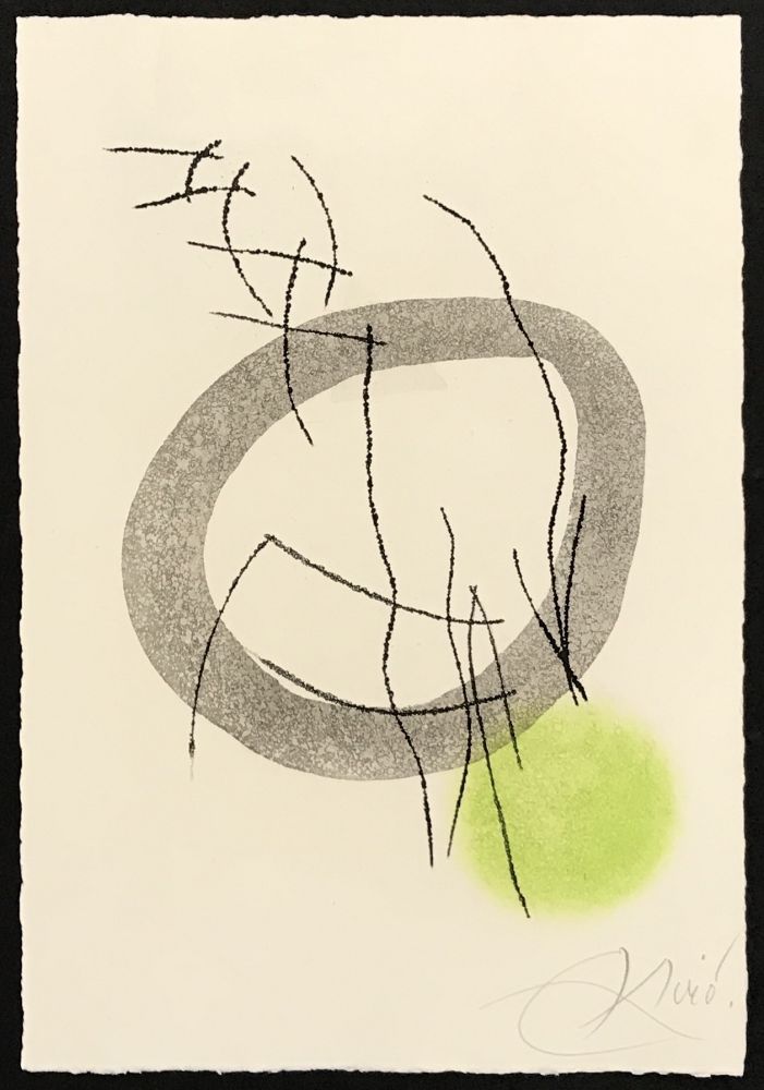 Incisione Miró - Miranda 5 