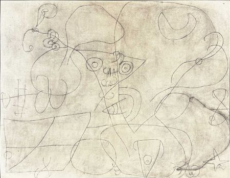 Litografia Miró - Miro 1959-1960 