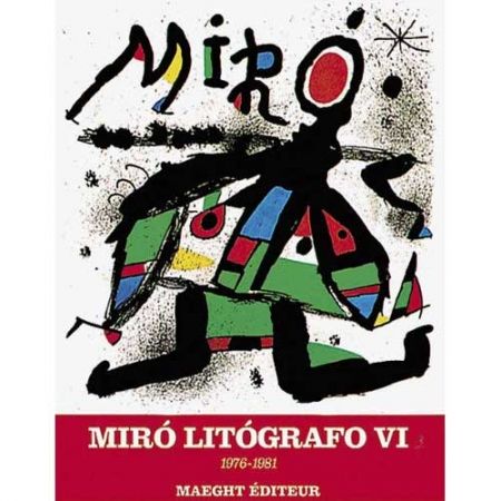 Libro Illustrato Miró - MIRO LITHOGRAPH VI