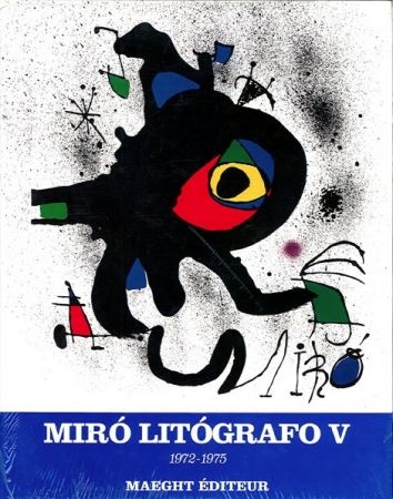 Libro Illustrato Miró - MIRO LITHOGRAPHE V