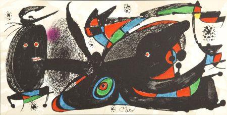 Litografia Miró - Miro sculpteur, Angleterre