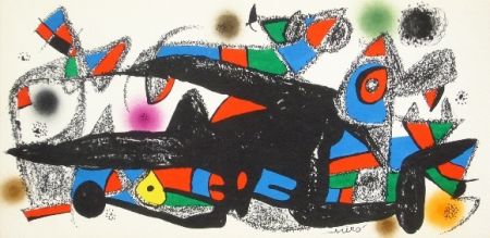 Litografia Miró - Miro sculpteur, Danemark