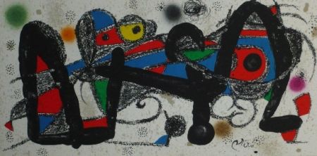 Litografia Miró - Miro sculpteur, Portugal