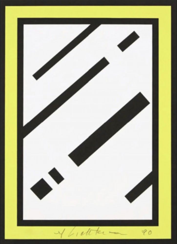 Serigrafia Lichtenstein - Mirror