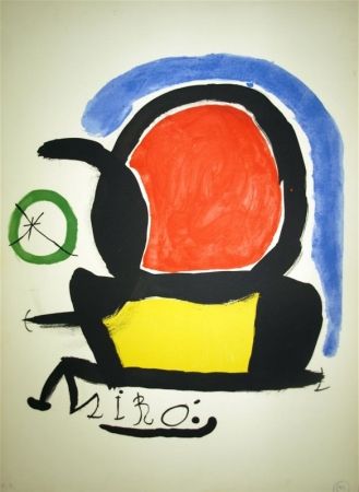 Litografia Miró - MIRÓ EL TAPIS DE TARRAGONA