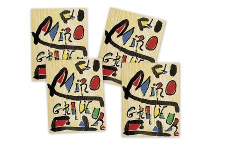 Libro Illustrato Miró - MIRÓ GRABADOR - 4 VOL. (1928 - 1983) Catalogue raisonné engravings of Joan Miró