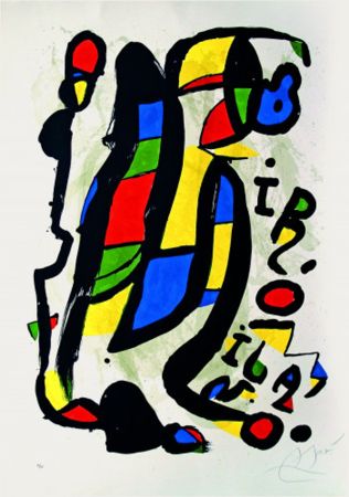 Litografia Miró - Mirò Milano