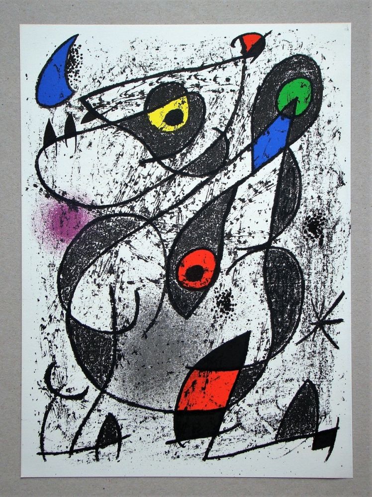 Litografia Miró - Miró a l'encre