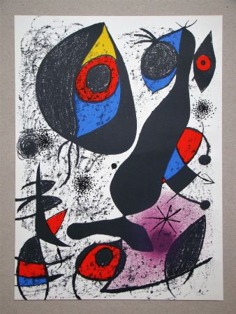 Litografia Miró - Miró a l'encre