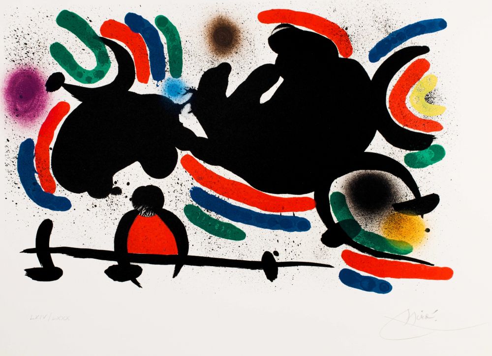 Non Tecnico Miró -  Miró lithographe I (Maeght 860)
