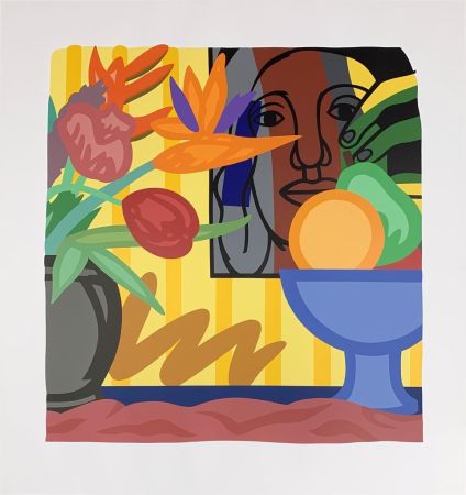 Serigrafia Wesselmann - Mixed Bouquet with Leger