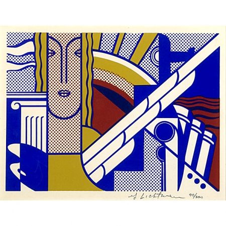 Serigrafia Lichtenstein - Modern Art Poster 