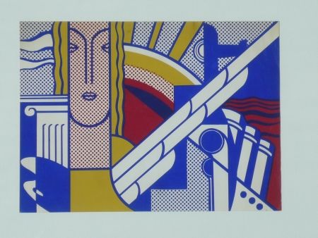 Serigrafia Lichtenstein - Modern Art Poster,1967