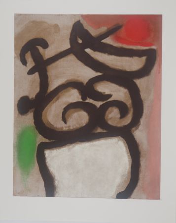 Litografia Miró - Modèle féminin