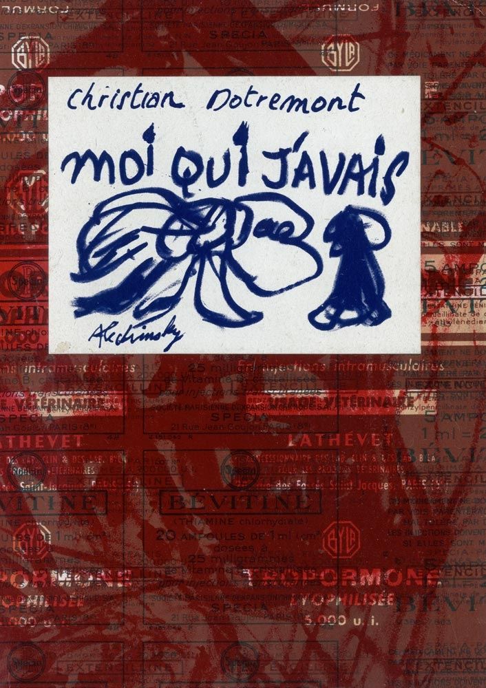 Libro Illustrato Alechinsky - Moi qui j'avais