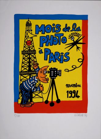 Serigrafia Di Rosa - Mois de la Photo, 1994 - Hand-signed