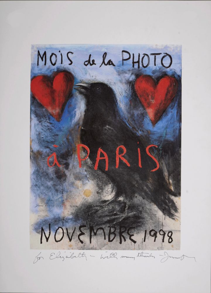 Serigrafia Dine - Mois de la photo, 1998 - Hand-signed and dedicated!