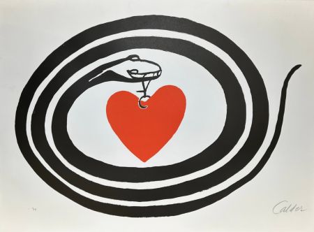 Litografia Calder - Mois Mondial du Coeur