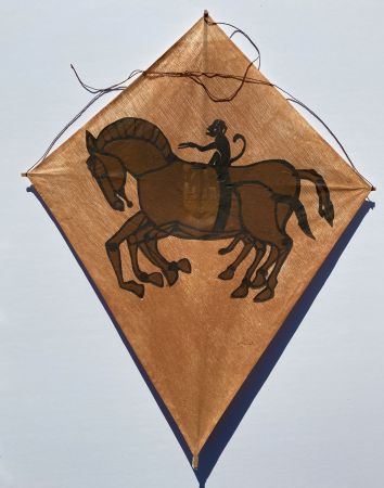 Non Tecnico Toledo - Monkey Riding Horse Kite