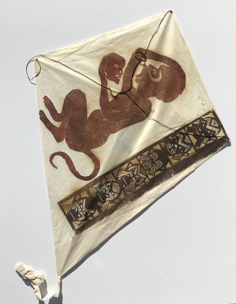 Non Tecnico Toledo - Monkey with Skull Kite