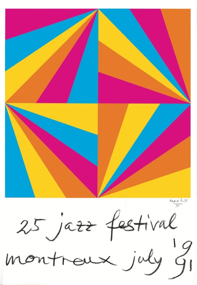 Manifesti Bill - Montreux Jazz Poster
