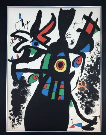 Litografia Miró -  Montroig 3