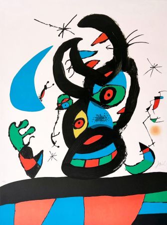 Litografia Miró - Montroig I 