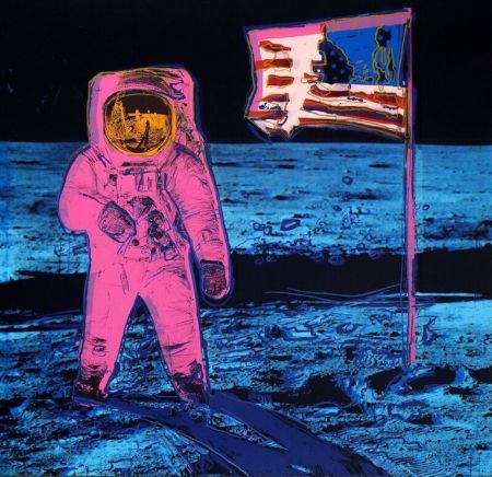 Serigrafia Warhol - Moonwalk, FS II.405 (Pink)