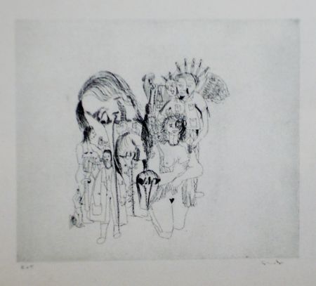 Acquaforte E Acquatinta Condo - More sketches of Spain-For Miles Davis 5