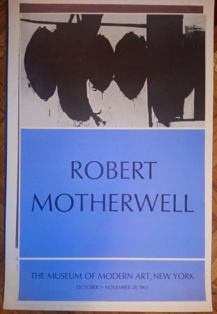 Manifesti Motherwell - Motherwell Museum of Modern Art 1965